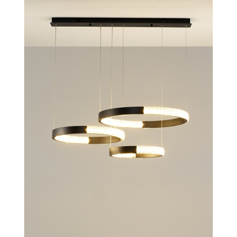 Светодиодный подвесной светильник с пультом Moderli V2893-PL Novas LED 150W