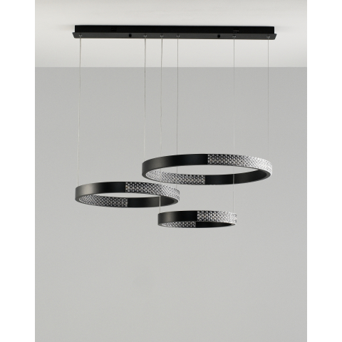 Светодиодный подвесной светильник с пультом Moderli V2893-PL Novas LED 150W