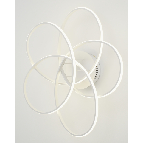 Светодиодная потолочная люстра с пультом Moderli V2750-CL Adam LED 190