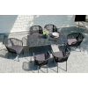 Обеденная группа Милан на 6 персон, цвет темный