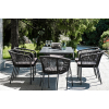Обеденная группа Милан на 6 персон, цвет темный