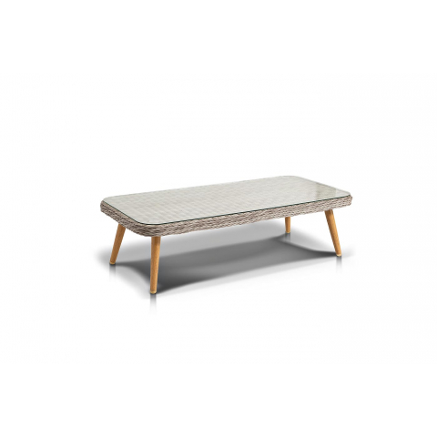 "Прованс" столик журнальный из ротанга, цвет соломенный