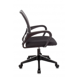 Кресло офисное TopChairs ST-Basic сетка/ткань темно-серый