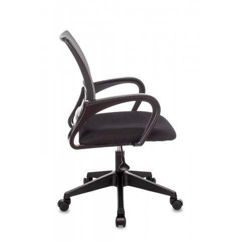 Кресло офисное TopChairs ST-Basic сетка/ткань темно-серый