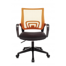 Кресло офисное TopChairs ST-Basic сетка/ткань оранжевый