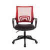 Кресло офисное TopChairs ST-Basic сетка/ткань красный