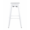 Стул барный TOLIX белый глянцевый