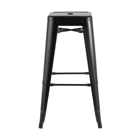 Стул барный TOLIX черный глянцевый
