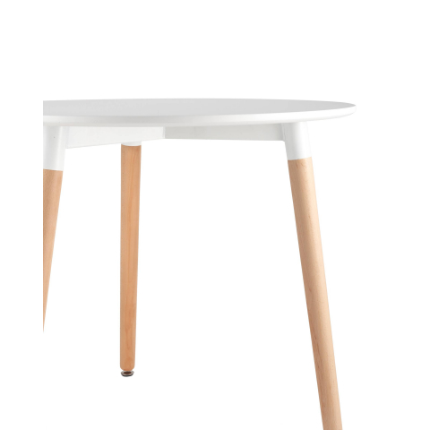 Стол DST круглый белый