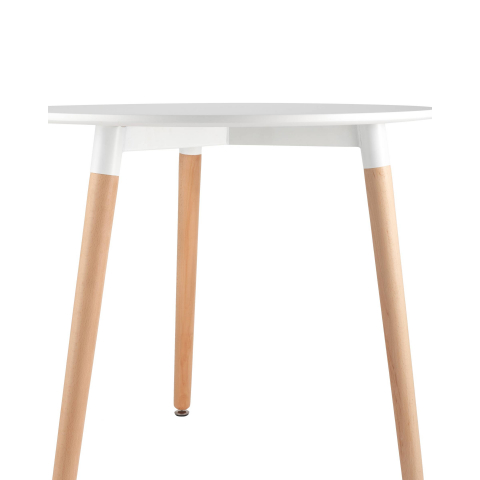 Стол DST круглый белый