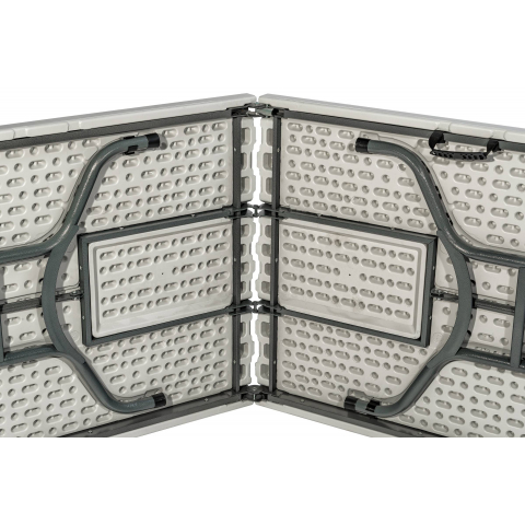 Стол складной чемодан пластиковый Кейт 240 белый