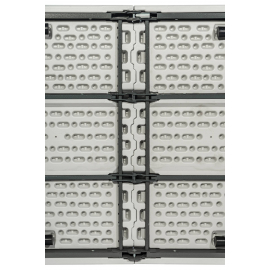 Стол складной чемодан пластиковый Кейт 240 белый