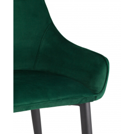 Стул Диана велюр изумрудный