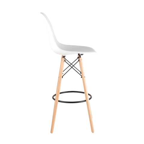 Стул DSW барный белый