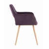 Стул Кромвель фиолетовый
