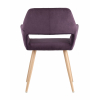 Стул Кромвель фиолетовый