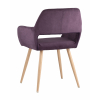 Стул Кромвель фиолетовый