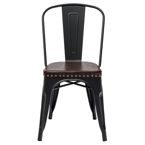 Стул TOLIX SOFT черный матовый