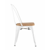 Стул TOLIX WOOD белый глянцевый