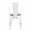 Стул TOLIX WOOD белый глянцевый