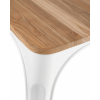 Стул TOLIX WOOD белый глянцевый