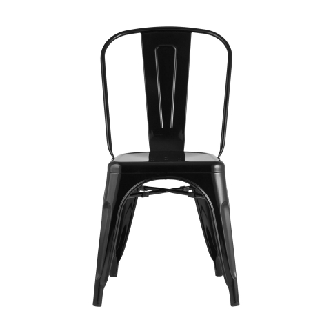 Стул TOLIX черный глянцевый