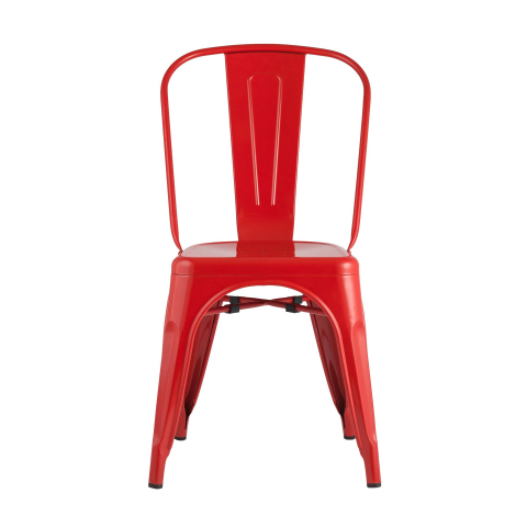 Стул TOLIX красный глянцевый