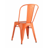 Стул TOLIX оранжевый глянцевый