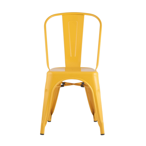 Стул TOLIX желтый глянцевый