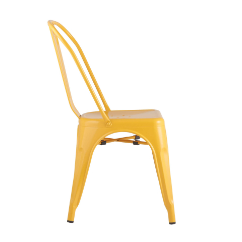Стул TOLIX желтый глянцевый