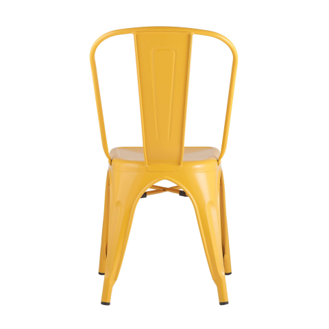 Стул TOLIX желтый глянцевый
