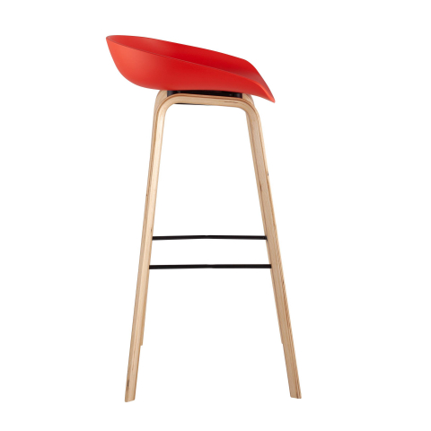 Стул барный LIBRA КРАСНЫЙ