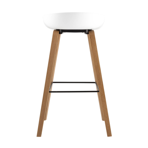 Стул барный LIBRA SOFT БЕЛЫЙ