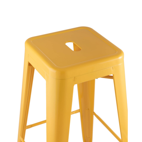 Стул барный TOLIX желтый глянцевый