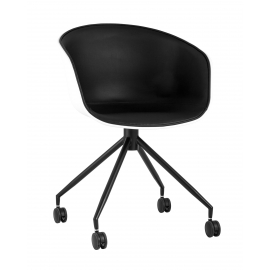 Кресло офисное LIBRA NL экокожа белый