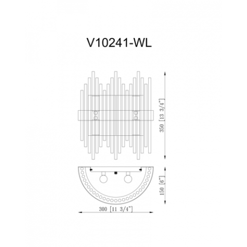 Светильник настенный Moderli V10241-WL Amily