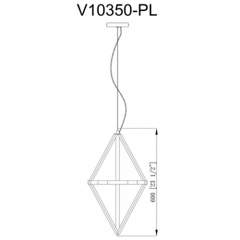 Светильник подвесной Moderli V10350-PL Grape