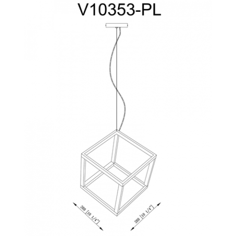 Светильник подвесной Moderli V10353-PL Grape