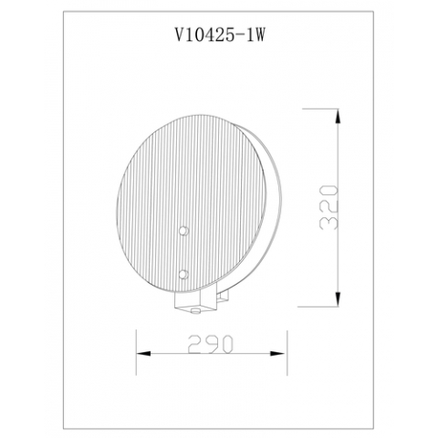Бра Moderli V10425-1W Bari