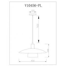 Светильник подвесной Moderli V10456-1P Novara