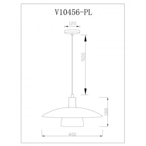 Светильник подвесной Moderli V10456-1P Novara
