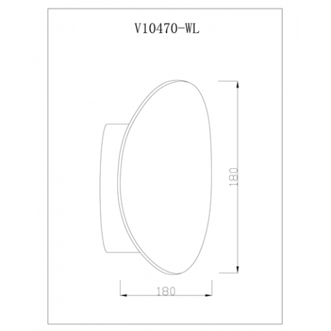 Бра светодиодный Moderli V10470-WL Parma