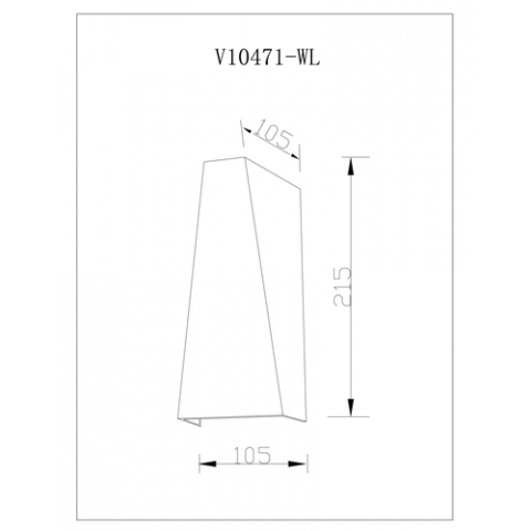 Бра светодиодный Moderli V10471-WL Livorno