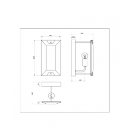 Бра Moderli V10472-1W Rizar