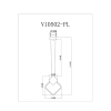 Светодиодный подвесной светильник Moderli V10502-PL Store