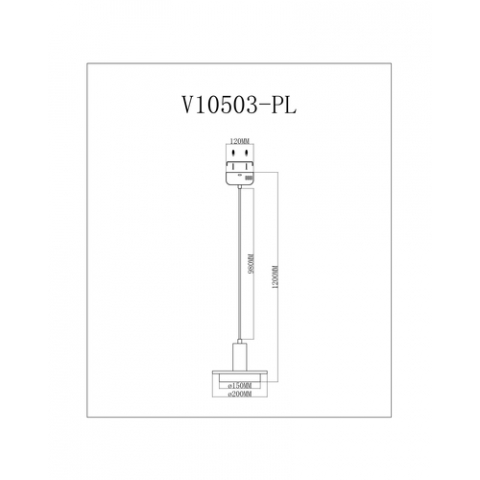 Светодиодный подвесной светильник Moderli V10503-PL Solumn
