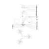 Люстра на штанге Moderli V1230-3P Flora 3*E27*60W