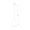 Подвесной светильник Moderli V1282-1P Toni 1*E27*60W