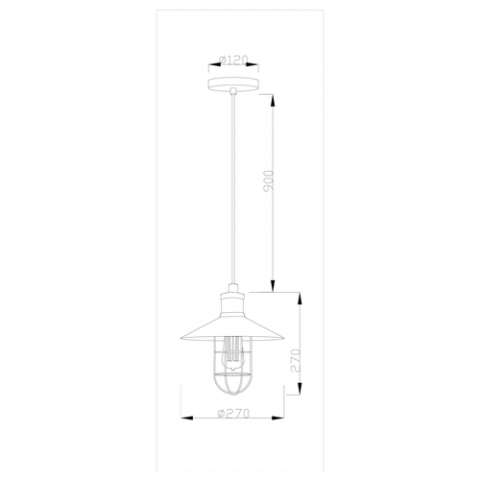 Подвесной светильник Moderli V1381-1P Ride 1*E27*60W