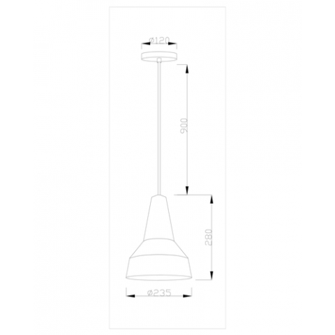 Подвесной светильник Moderli V1561-1P Milagros 1*E27*60W